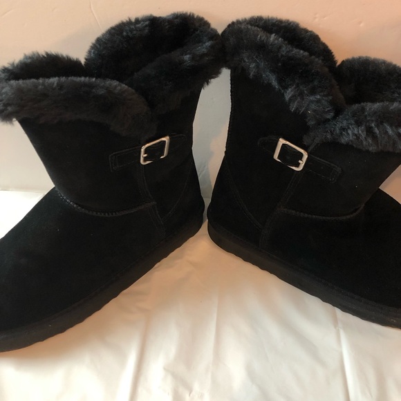 Style & Co. Black Ankle Boots with Buckle Detail - Picture 8 of 11